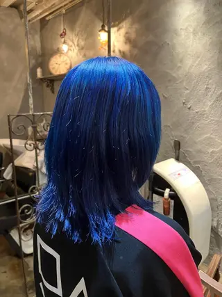 ミディアム カラー 赤み消しカラー/ ナチュラル/トモキのヘアスタイル