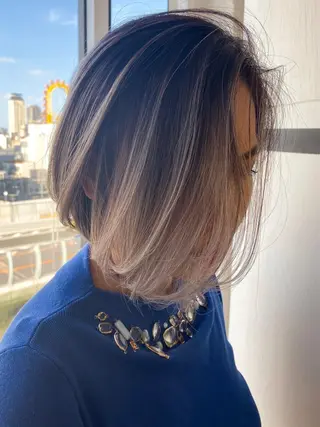 ショート カラー welring hair salonのヘアスタイル