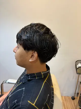 メンズ 韓国ヘアー🇰🇷 MIWAのヘアスタイル