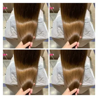 ロング 艶髪×透明感カラー ののかのヘアスタイル