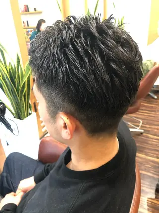 ショート メンズ 宍倉 輝信のヘアスタイル