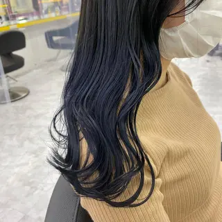 セミロング カラー ヘアアレンジ mai🍑暖色カラー /レイヤー💖のヘアスタイル
