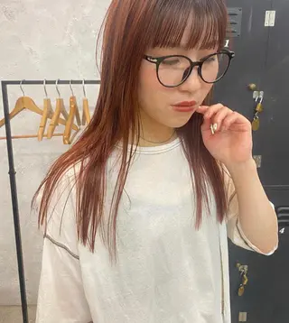 ロング イタヤ マイカのヘアスタイル