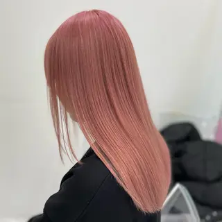 ミディアム カラー 🎀🧁ダメージレス 艶髪カラー🧁🎀のヘアスタイル