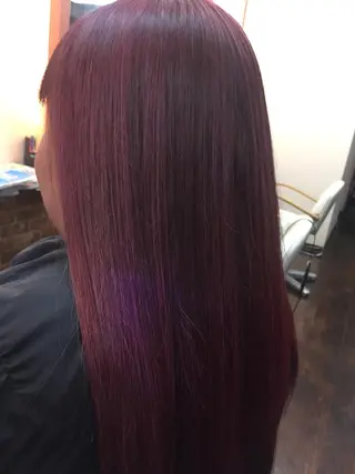 ロング カラー 桧山 真のヘアスタイル