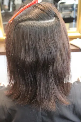 ミディアム 田口 信雄のヘアスタイル