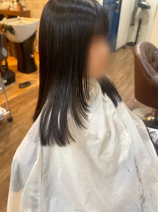 ロング 肥田 夕蘭のヘアスタイル
