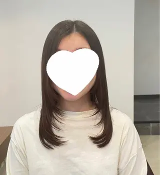 ロング SOL .✂︎ 松永李帆のヘアスタイル