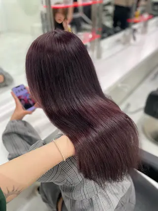 セミロング 💗トレンドモテヘア Natsumi 💗のヘアスタイル