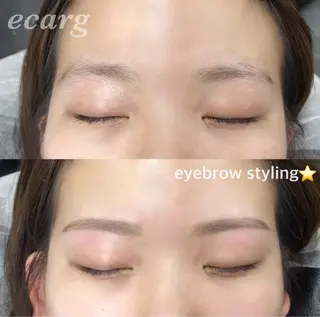 アイブロウ ecarg / cocoroのマツエク・マツパデザイン