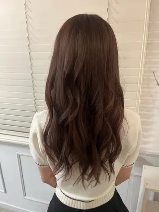 カラー デザインカラー🍬✨ 透明感カラー✨ナナのヘアスタイル
