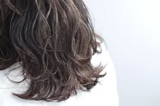ミディアム カラー 長岡 健一のヘアスタイル