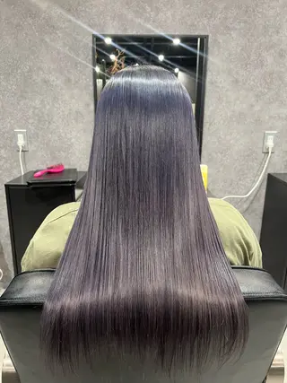 ロング ink aiのヘアスタイル