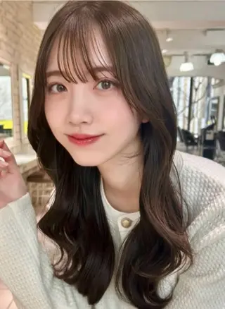 ロング カラー Rinka🌷🩶 グレージュカラー🫧のマツエク・マツパデザイン