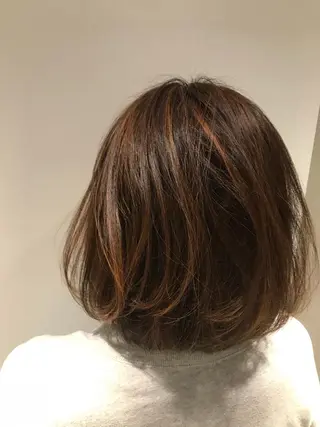 ミディアム カラー 🔹TOMO🔹 圧倒的経験値🔹のヘアスタイル