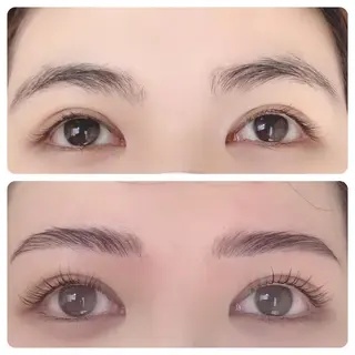 アイブロウ ラムーン アイラッシュ&ヘアメのマツエク・マツパデザイン