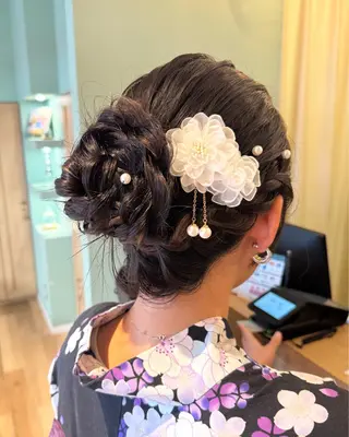 ヘアアレンジ 🫧🧸カラーヘアメ 🫧MIO🧸🫧のヘアスタイル