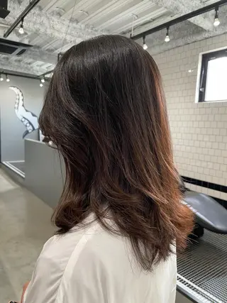 セミロング メンズ専門サロン wokeのヘアスタイル