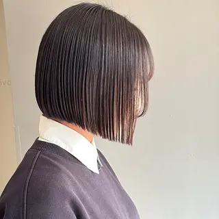 ショート HAIR&MAKE.sia所属・心斎橋韓国ボブ 好原良真のヘアスタイル