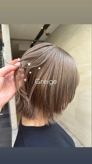 ミディアム カラー レイヤー🎀透明感 カラー|ワンホンのヘアスタイル