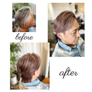 カラー メンズ 薄毛専門 メンズカットREEのヘアスタイル