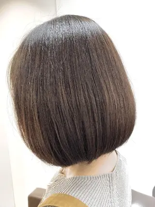 ミディアム カラー デジタルパーマ💫/ 似合わせカット✂️のヘアスタイル