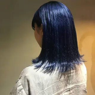 ミディアム カラー レイヤー/ブリーチ HIKARU ♡のヘアスタイル