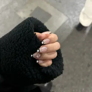 ネイル パラあり！フィルイン 美フォルムのネイルデザイン