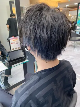 カラー メンズ Luce 杉本のヘアスタイル