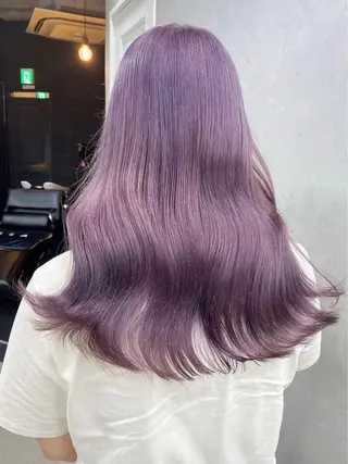 ロング カラー ヘアアレンジ 🫧透明感カラー/ ナルハ🫧のヘアスタイル