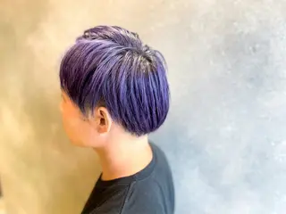 カラー 元自衛官美容師 つや。のヘアスタイル