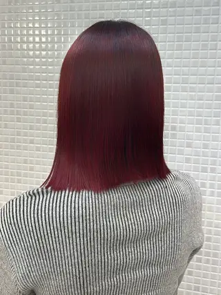 ミディアム カラー 髪質改善・艶髪カラー 🌷miku🌷のヘアスタイル