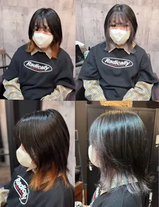 カラー 🏆美髪矯正/ハイト ーン🪽erinaのヘアスタイル