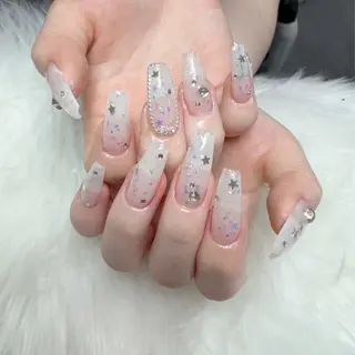 ネイル 🎀nana🫧 ワンホンネイル🎀のネイルデザイン