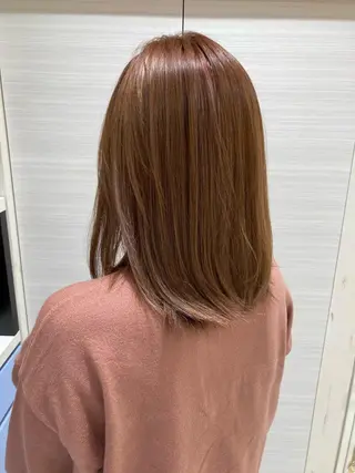 ミディアム 上野湧太 髪質改善/艶カラーのヘアスタイル