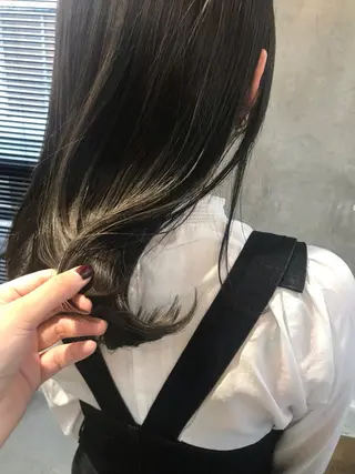 セミロング カラー HARU /stylistのヘアスタイル