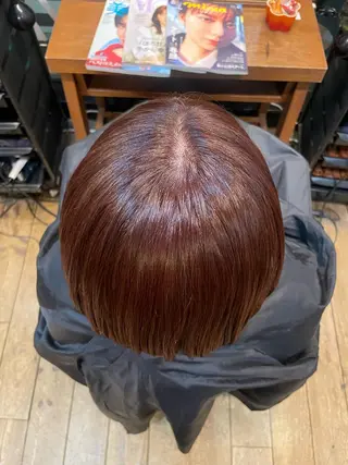 ショート 佐藤 百葉のヘアスタイル
