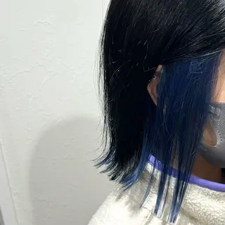 ミディアム カラー shiho .のヘアスタイル