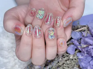 ミディアム カラー ネイル Le’a NailSalonのネイルデザイン