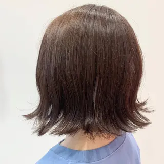 ショート カラー 韓国風ハッシュカット 似合わせレイヤー池袋のヘアスタイル