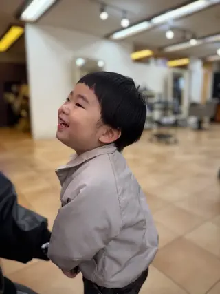 キッズ 🌐髪質改善🌐縮毛 /HAYATOのヘアスタイル