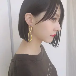 ショート ブリーチ 縮毛矯正/ 艶髪/COCONAのヘアスタイル