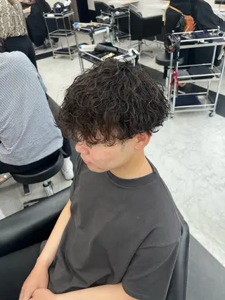 パーマ ALEAP himekaのヘアスタイル