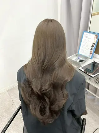 ロング カラー newi fhami 吉祥寺のヘアスタイル