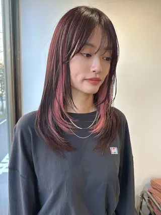 ロング カラー ダブルカラー🩰 CHIHIRO👒のヘアスタイル