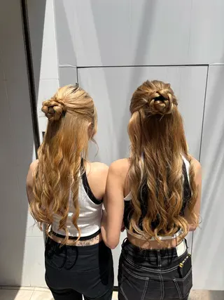 ヘアアレンジ Ayano‪‪🎀似 合わせ×透明感🎀のヘアスタイル