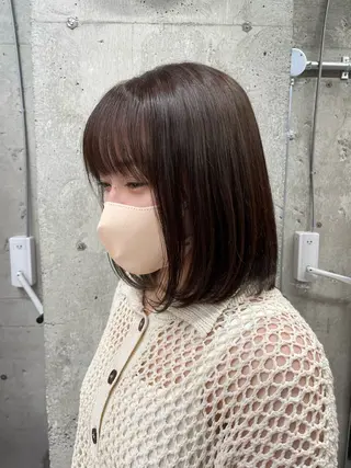 ショート 🦋MAHO🦋 デザインカラーのヘアスタイル