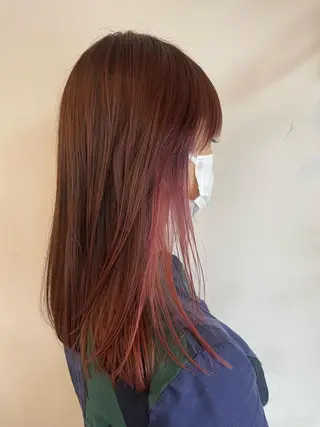 セミロング カラー AKALA HAIR 西宮店 Juriのヘアスタイル