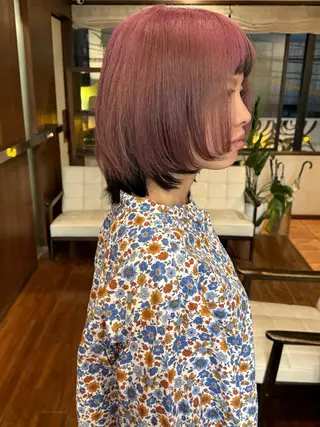 ショート カラー 田室 和幸のヘアスタイル