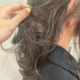 ミディアム 多田 まりやのヘアスタイル